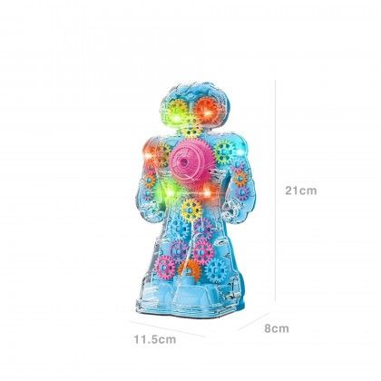 Robot Luz / Som 11.5X8X21cm Robot Luz / Som 11.5X8X21cm