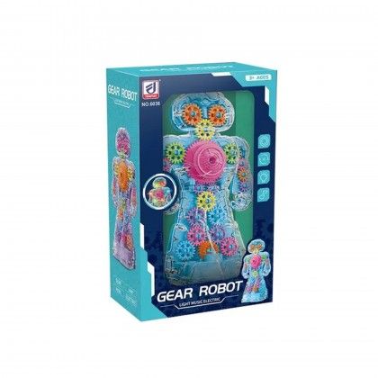 Robot Luz / Som 11.5X8X21cm Robot Luz / Som 11.5X8X21cm