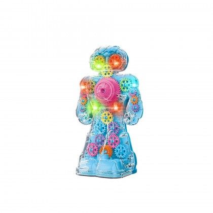 Robot Luz / Som 11.5X8X21cm Robot Luz / Som 11.5X8X21cm