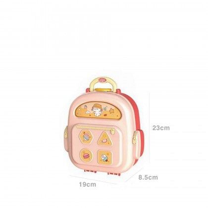 Mochila com Rodas Plasticina 19X8.5X23cm Mochila com Rodas Plasticina 19X8.5X23cm