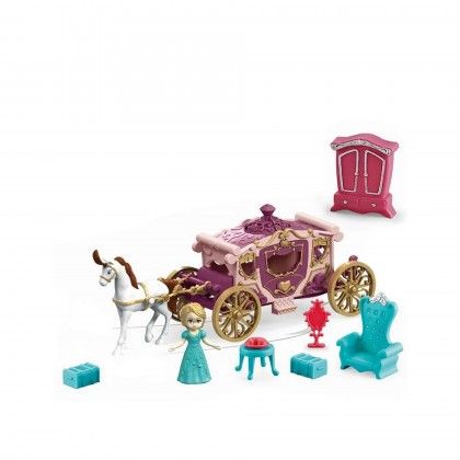 Carruagem Princesas com Acess�rios 21X7X7.5cm