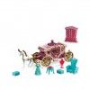 Carruagem Princesas com Acessórios 21X7X7.5cm Carruagem Princesas com Acessórios 21X7X7.5cm