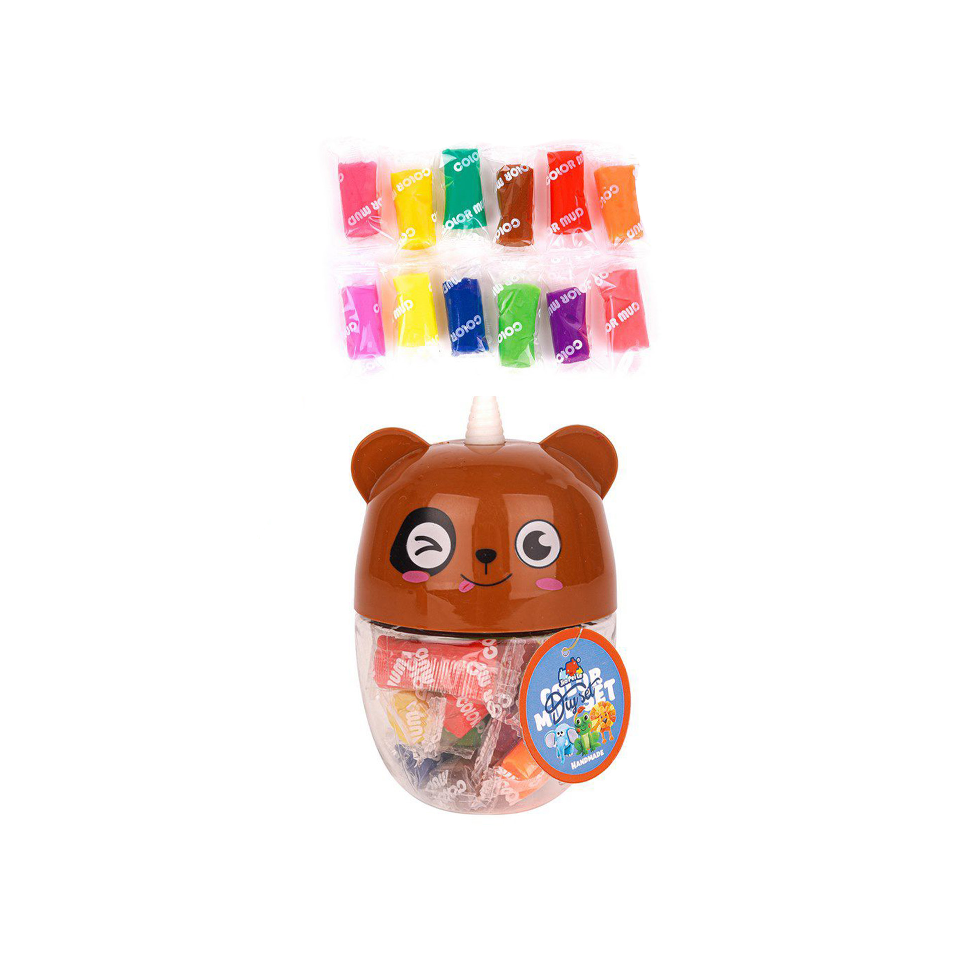 Conjunto Plasticina com Acessórios 13cm