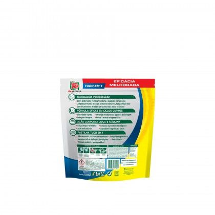 Pastilha Máquina Loiça Super Pop Oxypower Bicarbonato de Sódio 70 Unidades Pastilha Máquina Loiça Super Pop Oxypower Bicarbonato de Sódio 70 Unidades