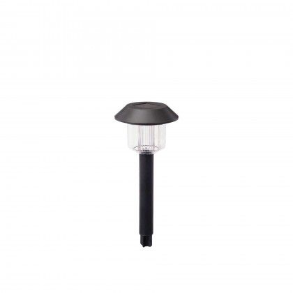 Candeeiro Solar Inox 2V 45MA 12.5X12.5X29cm