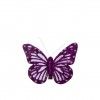 Borboleta com Clip Multicor 8cm Pack 5