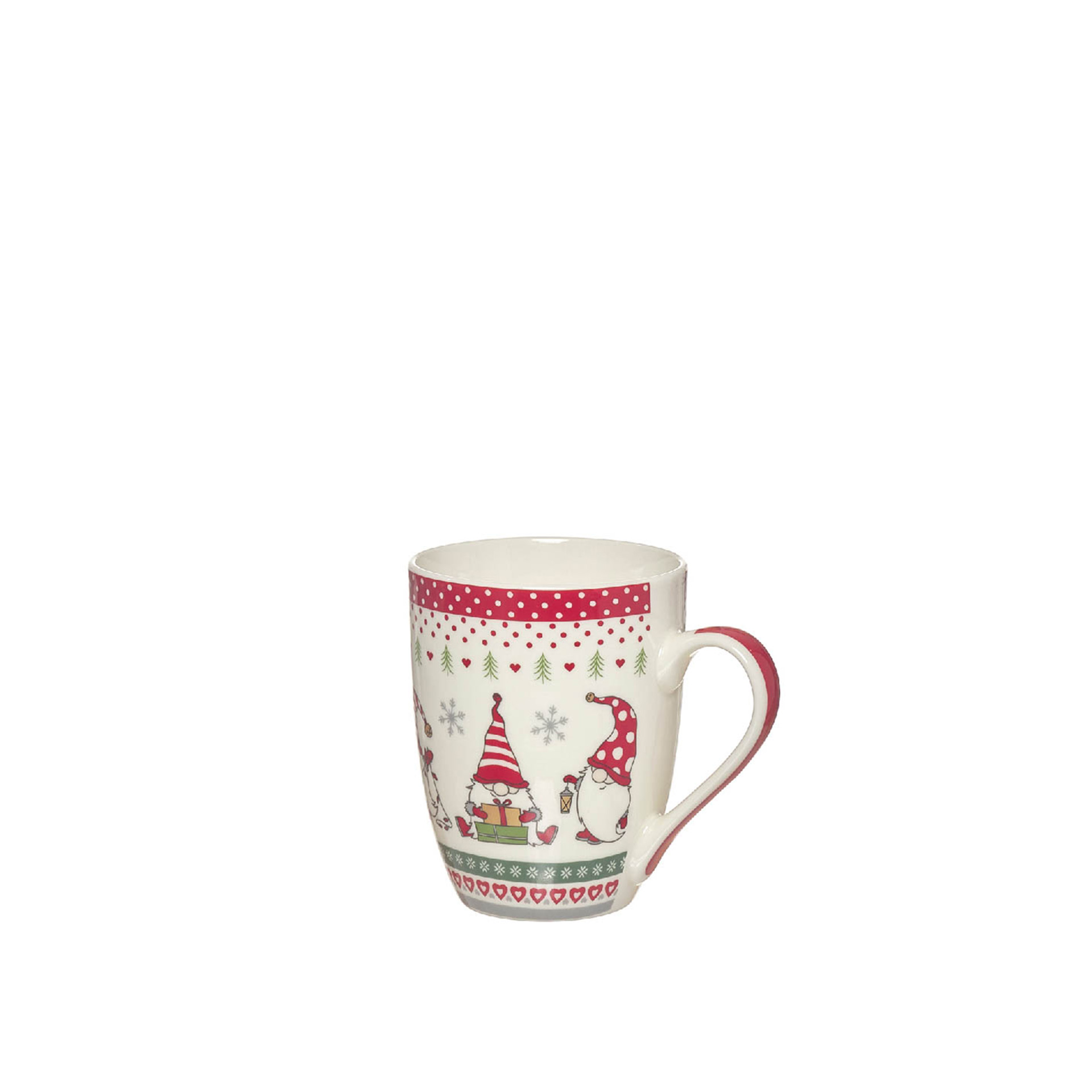 Caneca Natal Porcelana 340ml