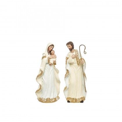 Sagrada Famlia Branco 2 Peas 10.5X8.5X23cm