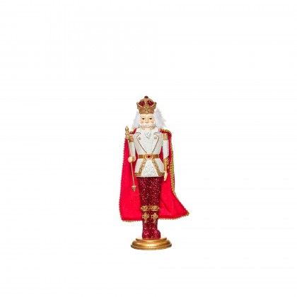 Soldado Quebra-Nozes Vermelho 8.3X8.3X29.5cm