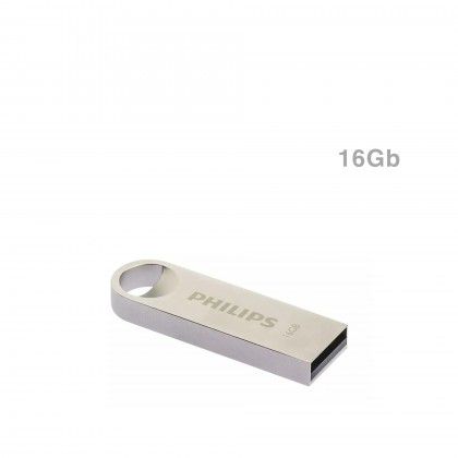 Pendrive Philips Moon Silver 2.0 16gb