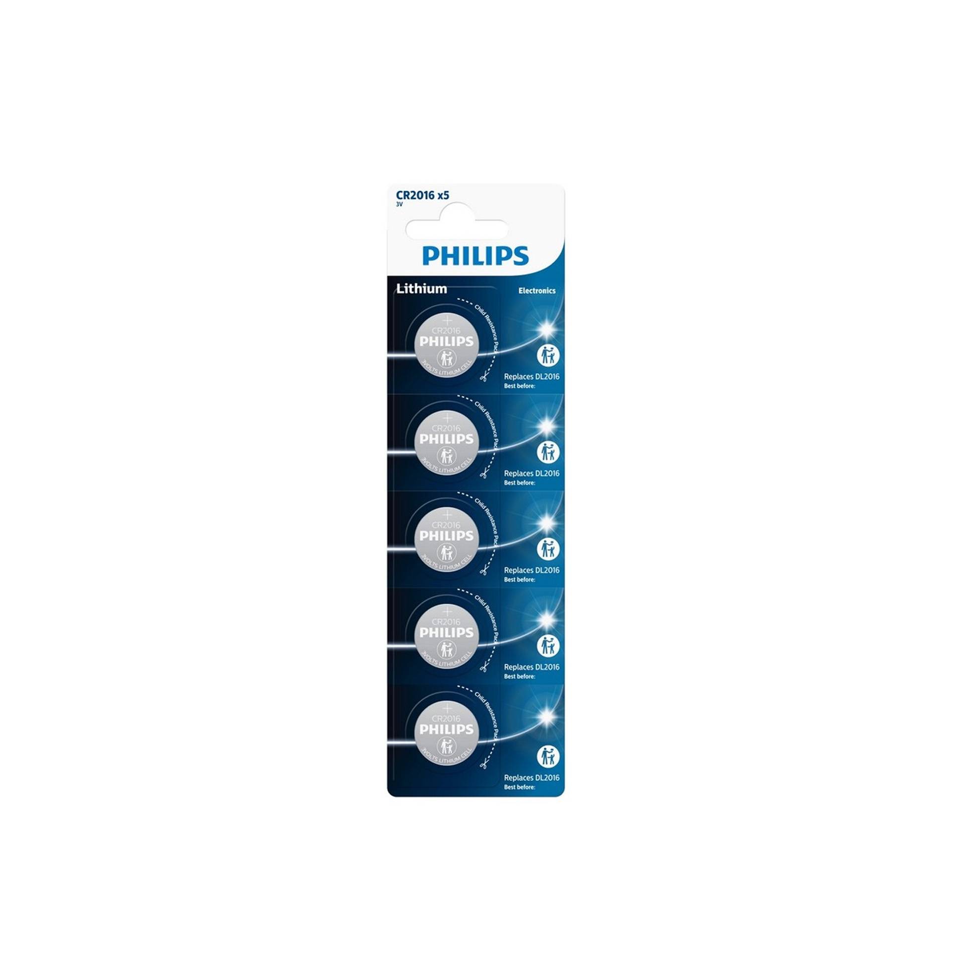 Pilha Lítio Philips Cr2016
