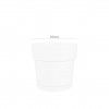 Vaso Capri Largo Com Reserva gua 19.5X18.4cm 4L Branco