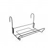 Suporte Varanda Floreira 37X20X25cm 20Kg Cinzento Martelado