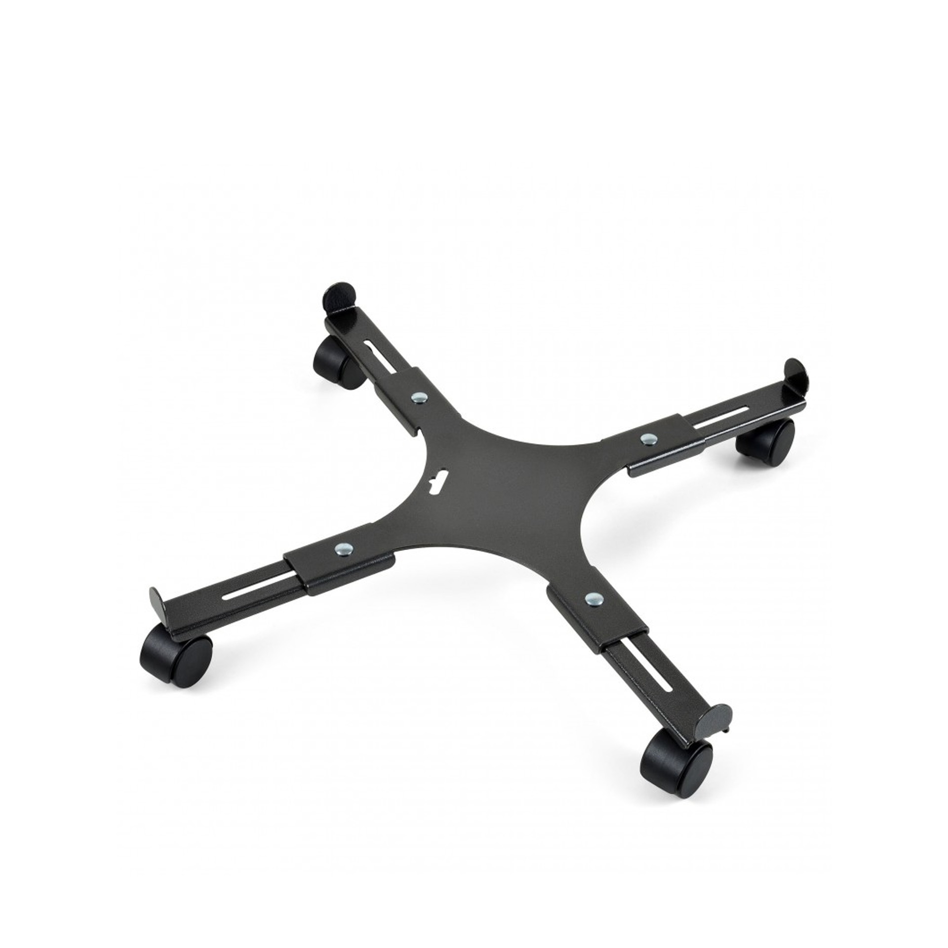 Suporte Rodas Ajustável Ø27X8cm 100Kg Cinzento Martelado