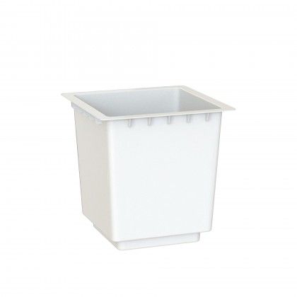 Interior Vaso Pisa 33X33X33cm 20L Branco