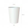Vaso Porto Alto �37X80cm 63L Branco