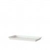 Prato Floreira Capri Xl Retangular 71.5X34X4.5cm Branco