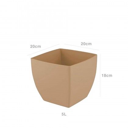 Vaso Siena 20X20X18cm Malva
