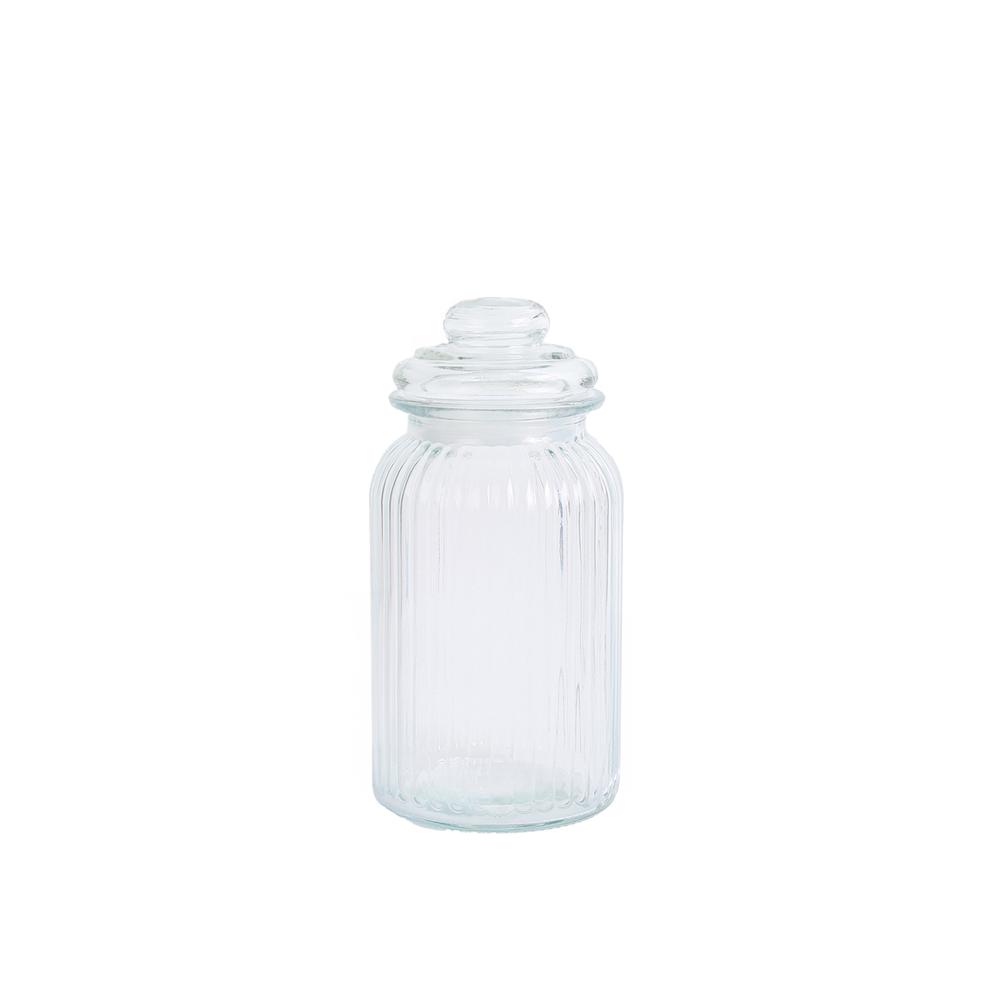 Frasco Hermético Vidro com Tampa 1300ml 11X22cm