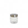 Frasco Hermtico Vidro Tampa Metal 850ml 11X12cm