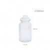 Frasco Hermtico Vidro com Tampa 1300ml 11X22cm