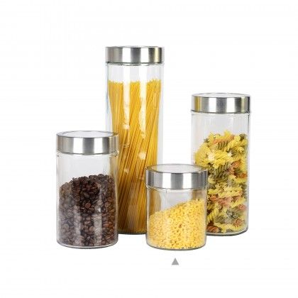 Frasco Hermtico Kitchenware com Tampa Metal 650ml