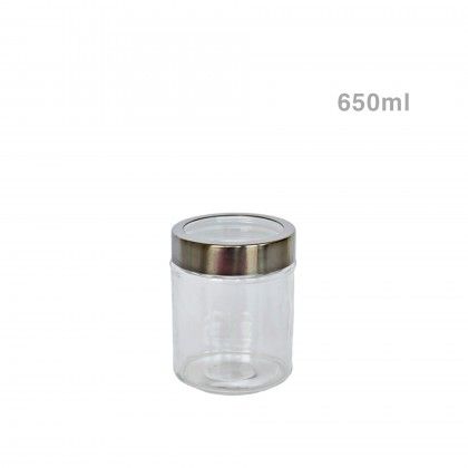 Frasco Hermtico Kitchenware com Tampa Metal 650ml