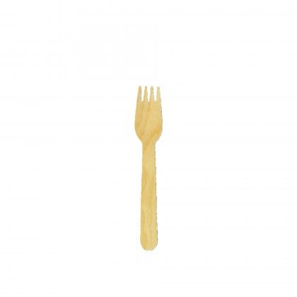 Garfo Madeira 16cm Pack 12