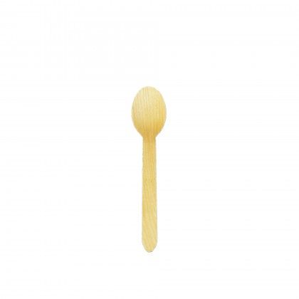Colher Madeira 16cm Pack 12