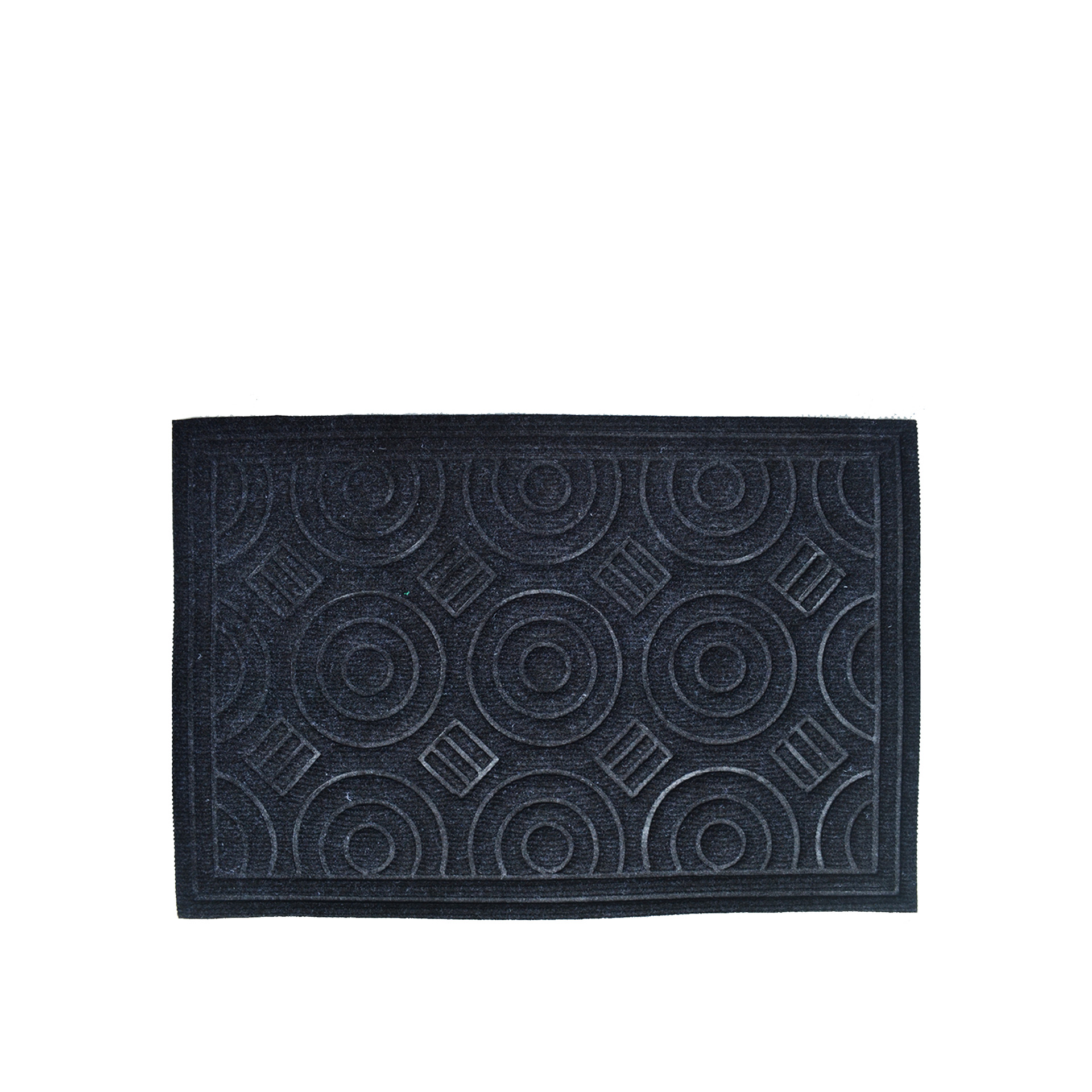 Tapete Porta Leno / 40% Borracha Cinza 40X60cm