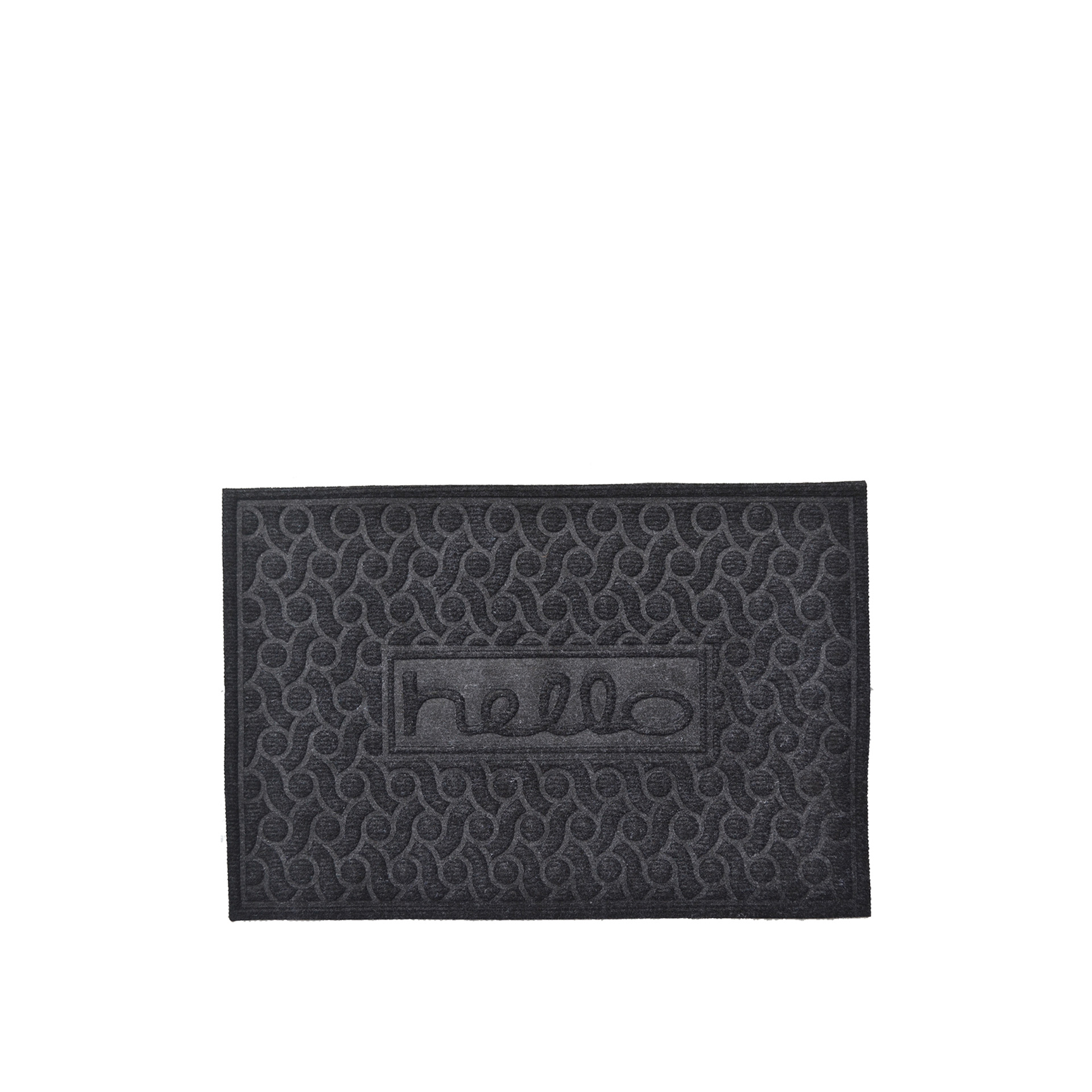 Tapete Porta Leno / 40% Borracha Cinza 40X60cm