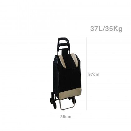 Carro Compras 3 Rodas 37l 97X38X27cm