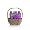 Conjunto Banho Cesto Lavanda / Brisa Ocenica