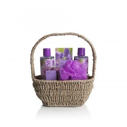 Conjunto Banho Cesto Lavanda / Brisa Ocenica