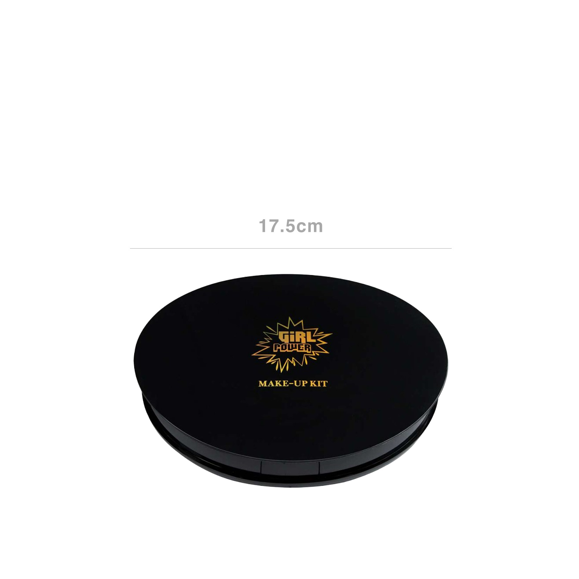 Estojo Maquilhagem Girl Power Oval 17.5X14X3.5cm