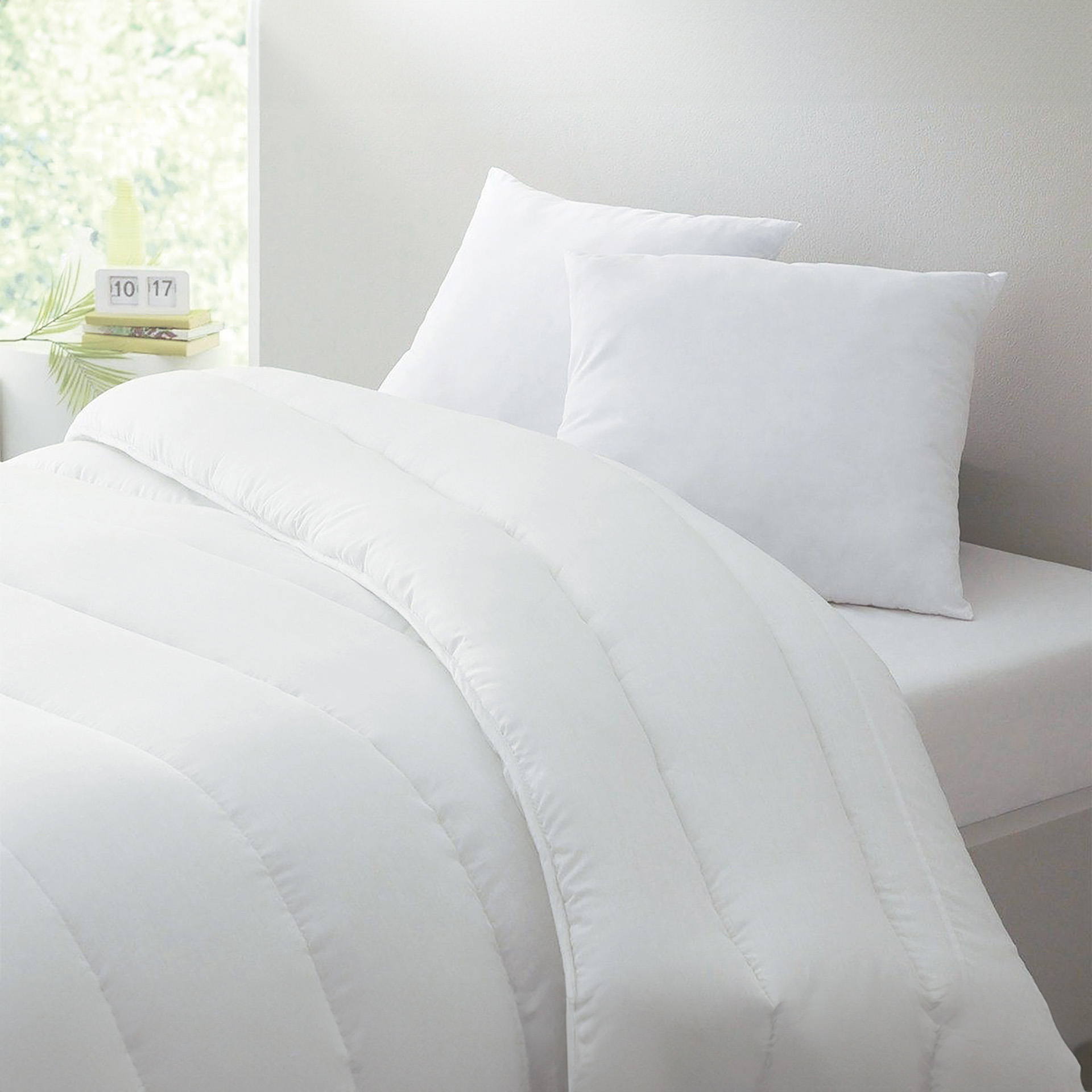 Edredão 4 Estações Square Branco 240X220cm