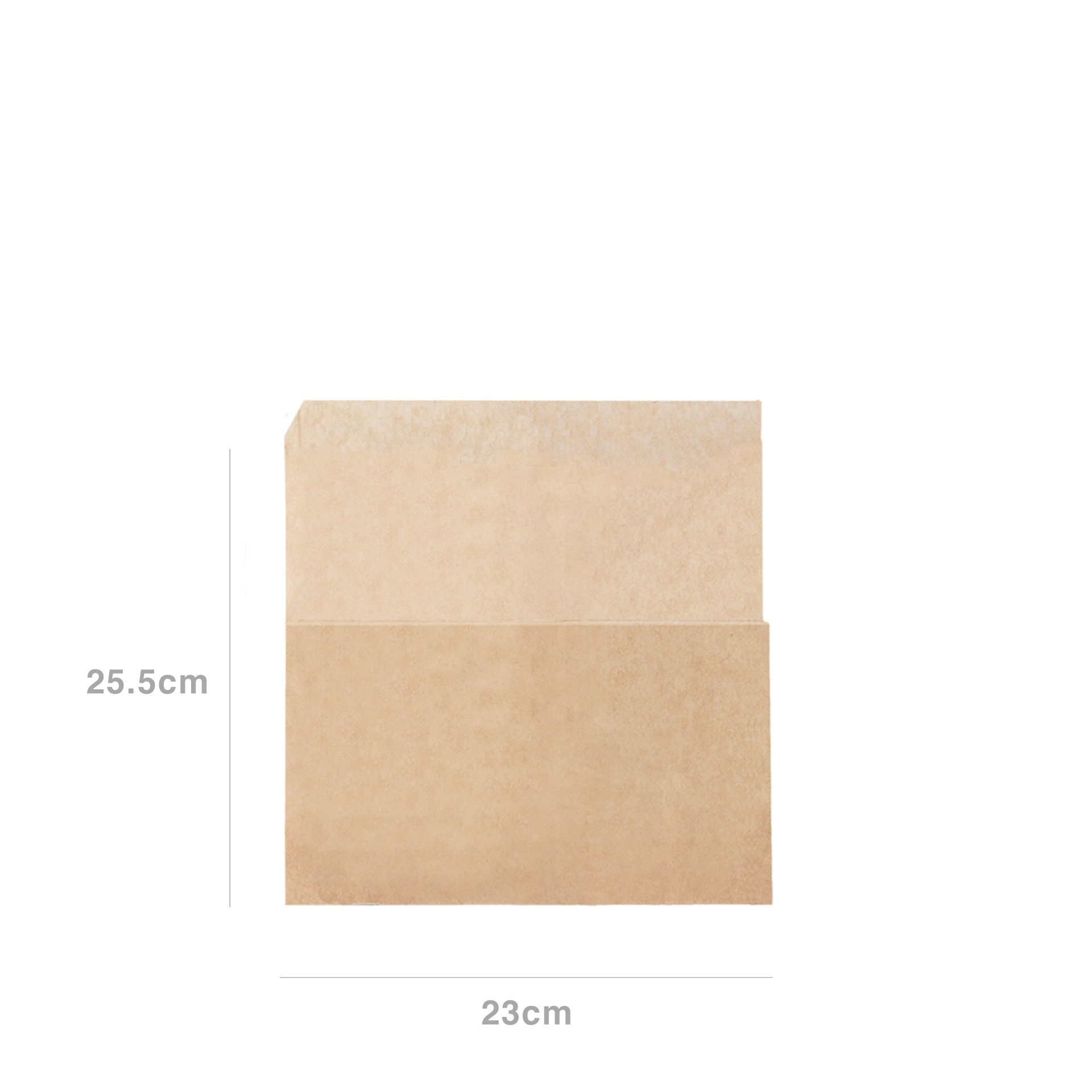Papel Anti-Gordura Aberto 2 Lados 26X15cm Pack 500