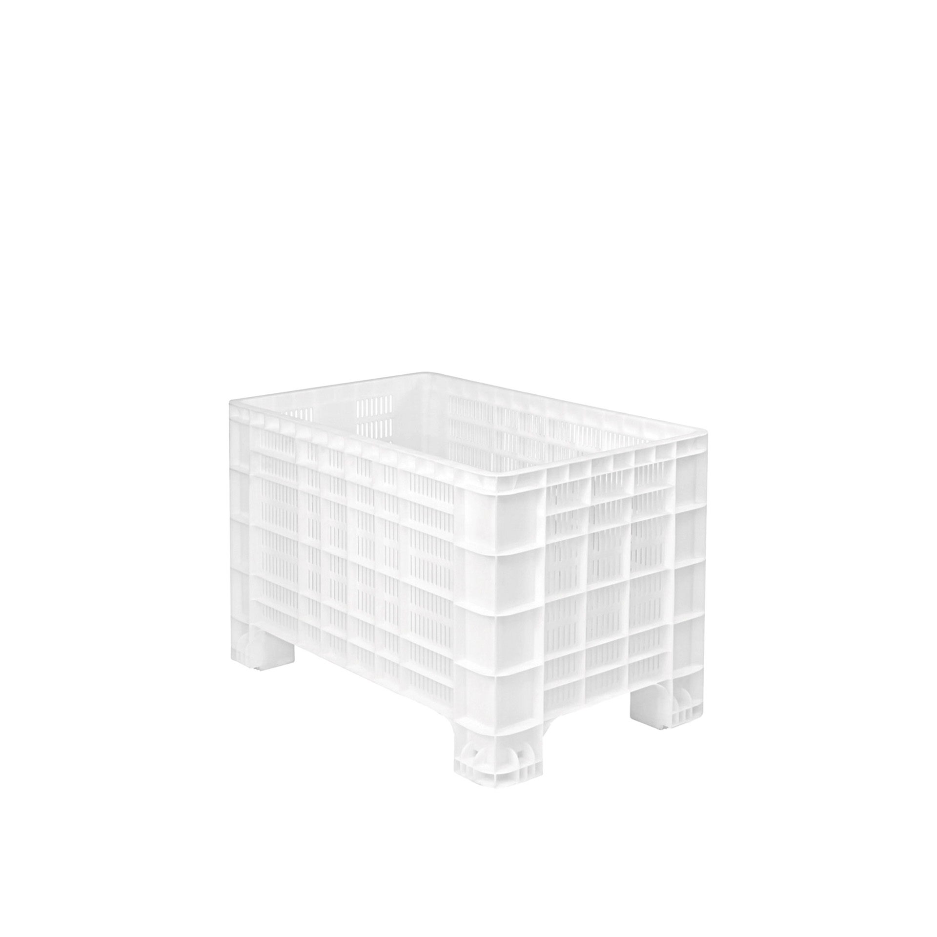 Contentor Palete Perfurado Branco 250l 100X60X65cm