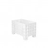 Contentor Palete Perfurado Branco 250l 100X60X65cm Contentor Palete Perfurado Branco 250l 100X60X65cm