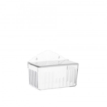 Saleiro Plstico Transparente 1250ml 17.2X9.7X9.3cm