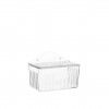 Saleiro Plstico Transparente 1250ml 17.2X9.7X9.3cm