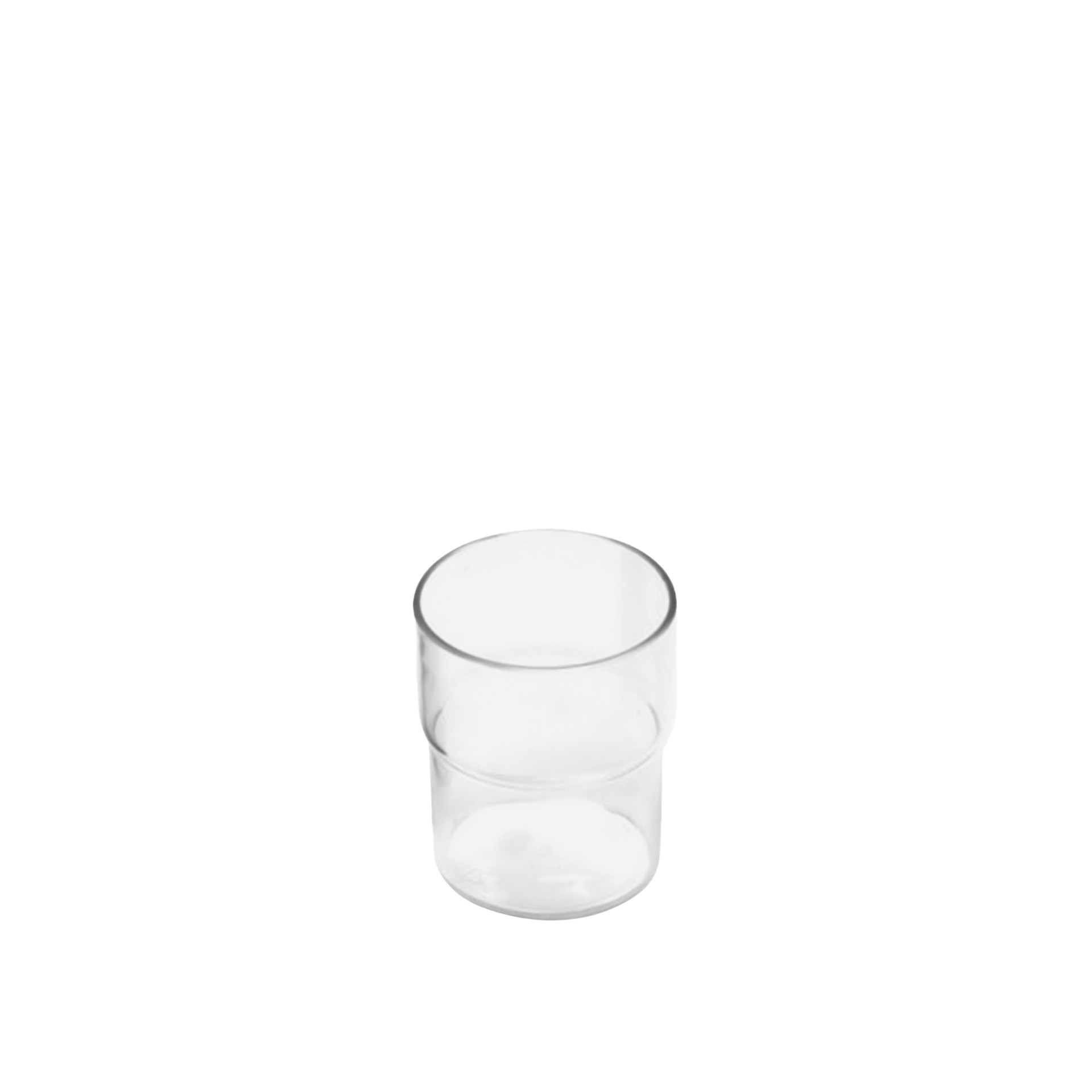 Copo Plástico Empilhável Transparente 200ml 7X7cm