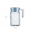 Jarro Quadro com Asa / Tampa Quadrado 500ml 16cm