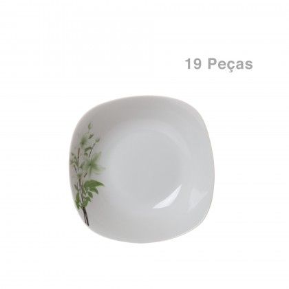 Servio Jantar Quadrado 19 Peas