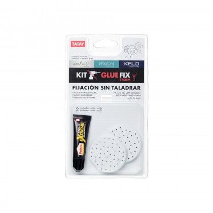 Kit Fixao sem Furao Glue Fix 11X2.3X19.5cm