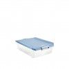 Caixa Arrumos Tampa Azul Mist 32L 40X56.5X17.5cm Caixa Arrumos Tampa Azul Mist 32L 40X56.5X17.5cm