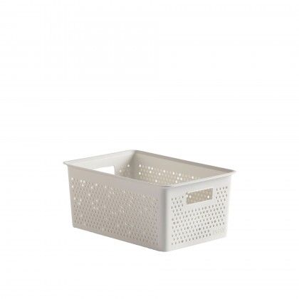 Cesto Multiusos Bohol Branco 4L 17.5X27X11.5cm