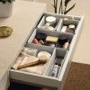 Organizador Bohol Branco A4 26.5X35X5.5cm