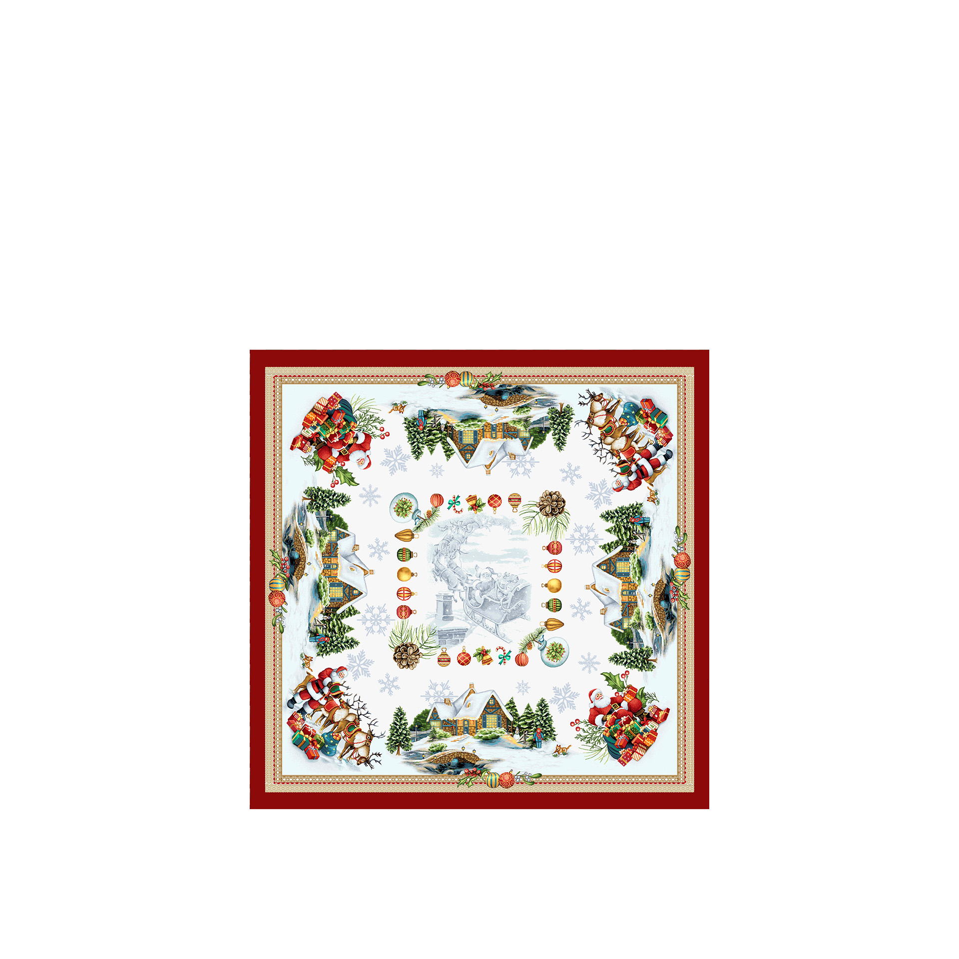 Toalha Natal Desenho 18 140X240cm