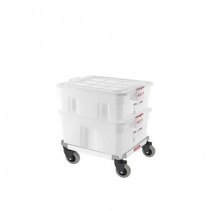 Caixa Contentor Hdpe Gn2/1 Perfurada 70l 66X53X30cm